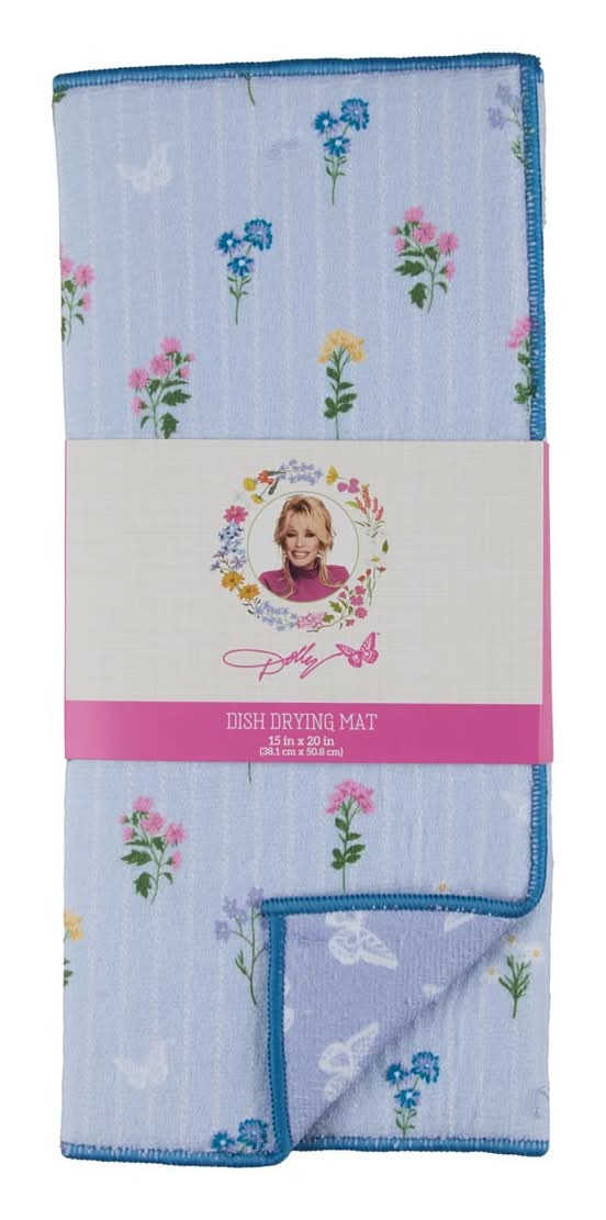 Dolly Parton Spring Drying Mat Assorted