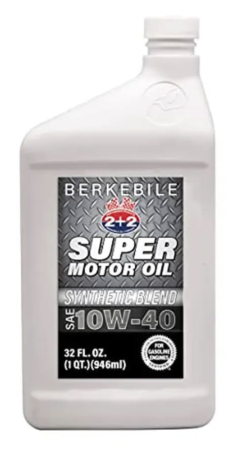Berkebile Super Motor Oil Synthetic Blend 10W-40