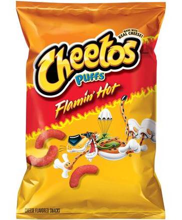Cheetos Puffs Flaming Hot 3 oz