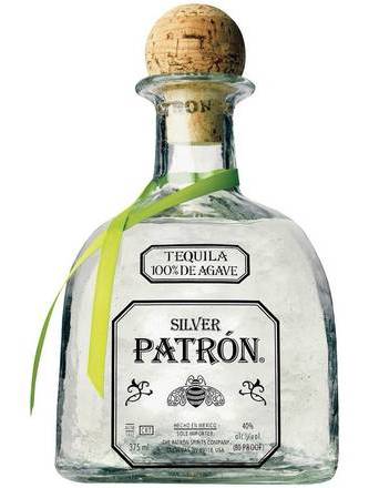 Patron Silver, 375mL tequila (40.0% ABV)