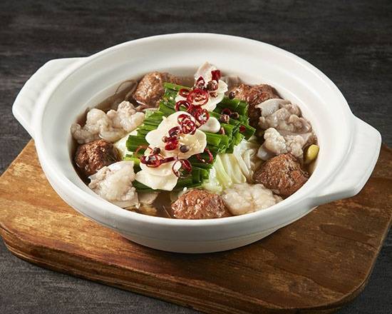 【熟食可直接享用】老乾杯風和牛摩滋鍋(小)Motsunabe (Hot Pot with Australian Wagyu Small Intestine)