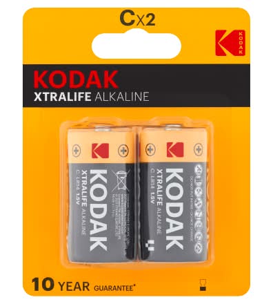 Kodak C Alkaline Batteries