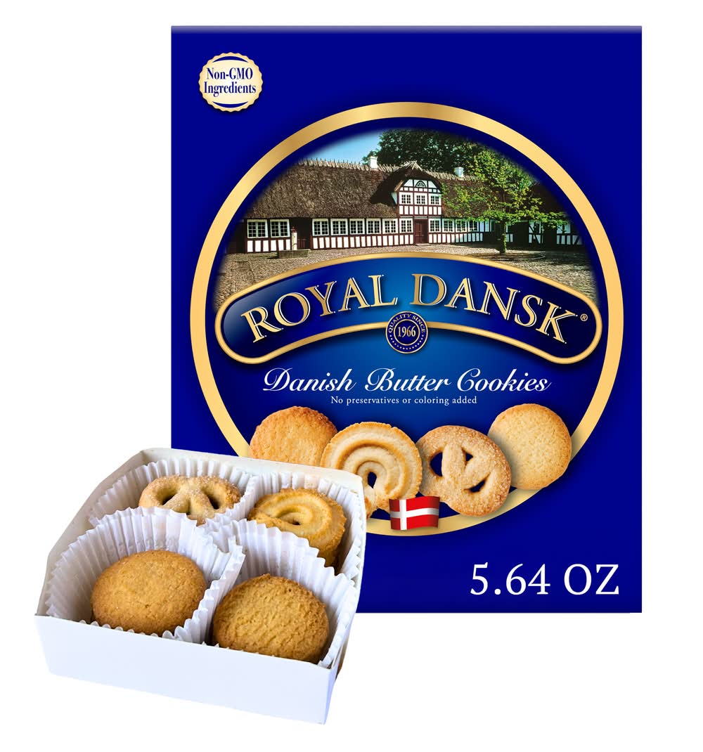 Royal Dansk Danish Butter Cookies (5.64 oz, 2 ct)