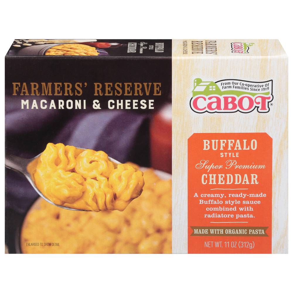 Cabot Farmers Reserve Buffalo Cheddar Macaroni & Cheese (11 oz)