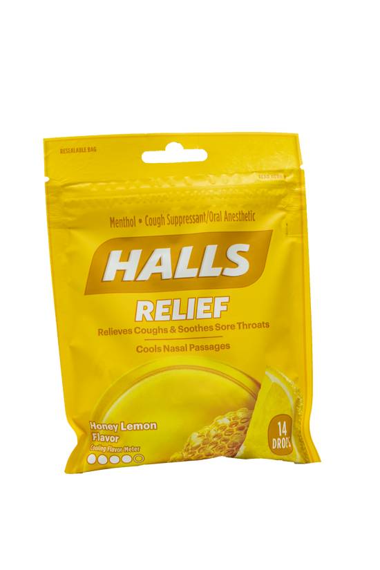 HALLS Relief - Honey Lemon 1 PCK