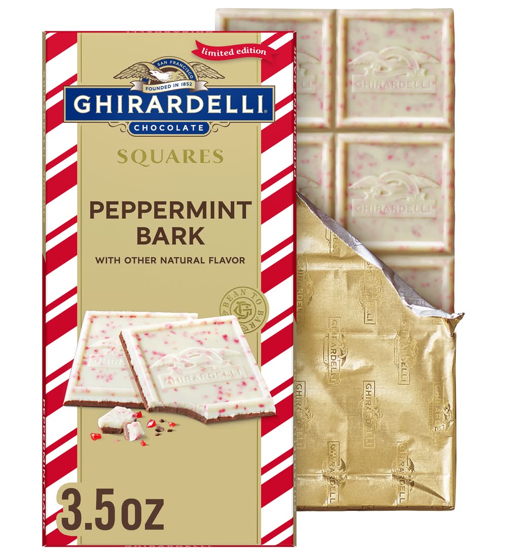 Ghirardelli Peppermint Bark Chocolates (3.5 oz)