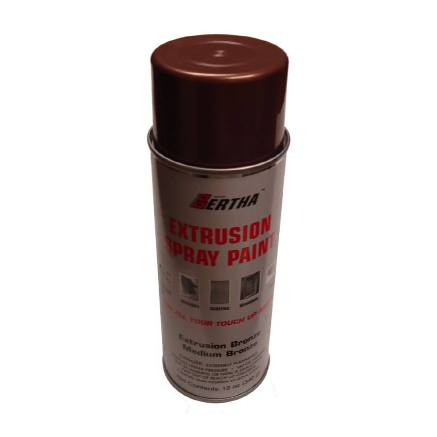 Bertha Semi-Gloss Bronze Spray Paint - Ideal for Metal Fencing, Shutters, Awnings, Windows - Perfect for Touch Ups - Long-lasting Finish | 47138