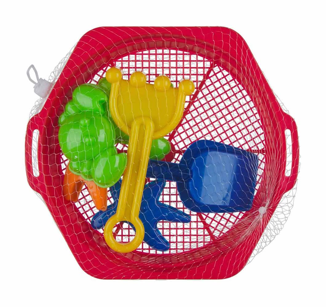Sand Sifter Play Set 7 Pieces Assorted