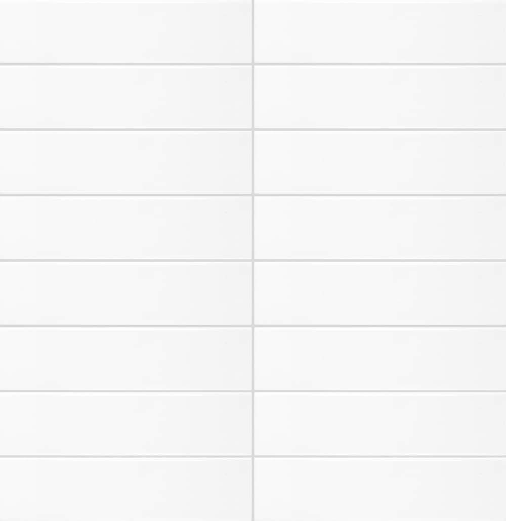 Daltile Core Classic True White 3-in x 12-in Glossy Ceramic Subway Wall Tile ( 0.25-sq ft Piece )