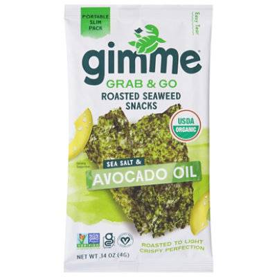 Gimme Avocado Oil Roasted Seaweed Snack