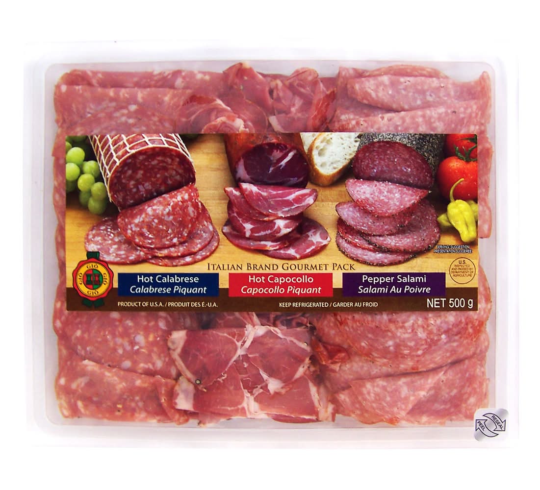 Gio Pack Italien 500G Sl70 C18 6T5H / Gio Italian Gourmet Salami pack (500 g)