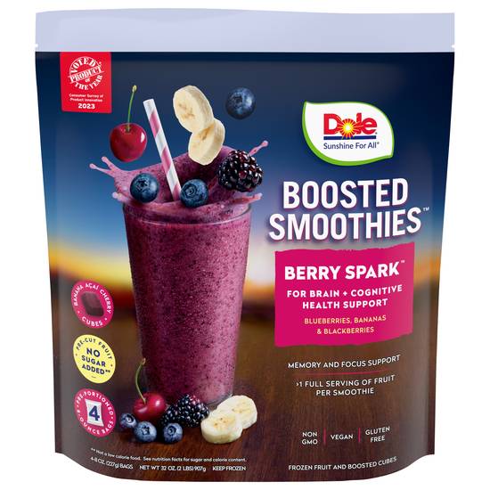 Dole Blends Berry Spark Smoothies