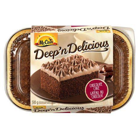 Mccain gâteau au chocolat deep’n delicious mccain (510 g) - deep'n delicious chocolate cake (510 g)