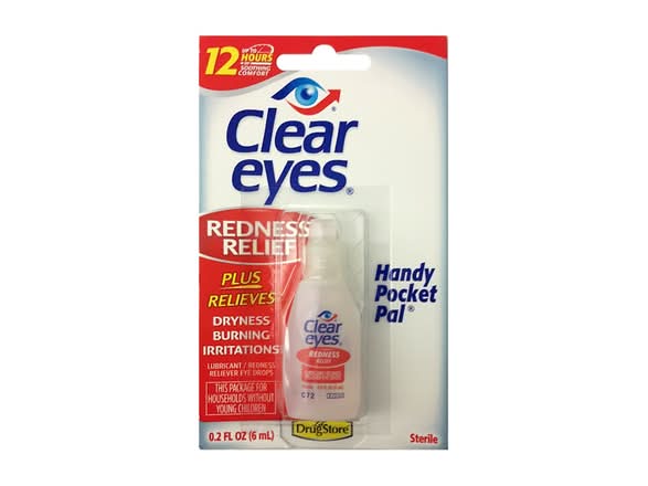 Clear Eyes Redness Relief Eye Drops 0.20 oz