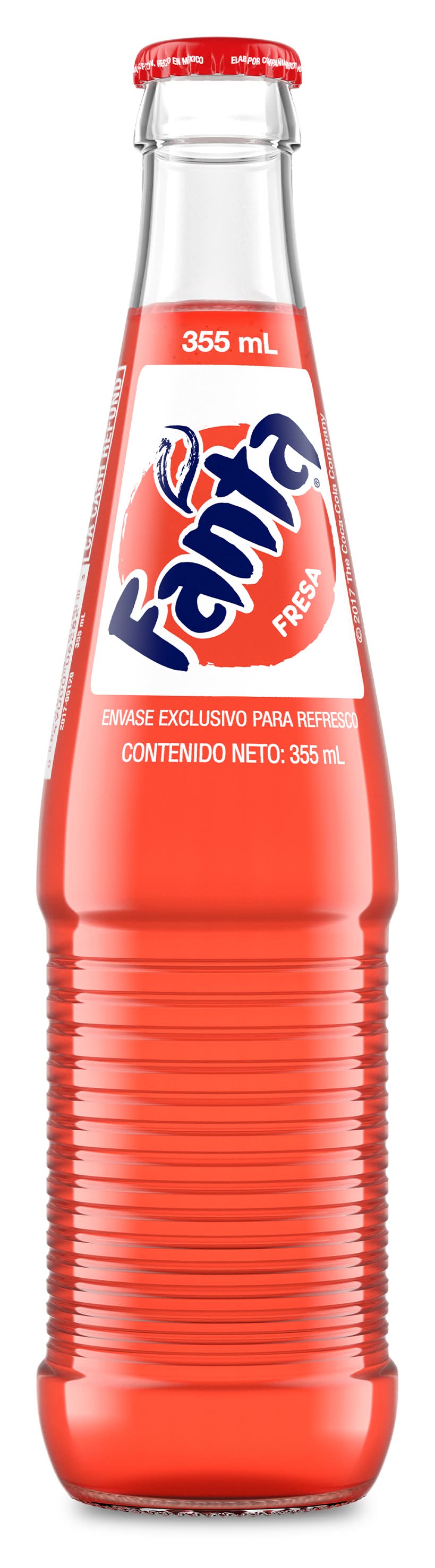 Fanta Flavored Soda, Strawberry (12 fl oz)