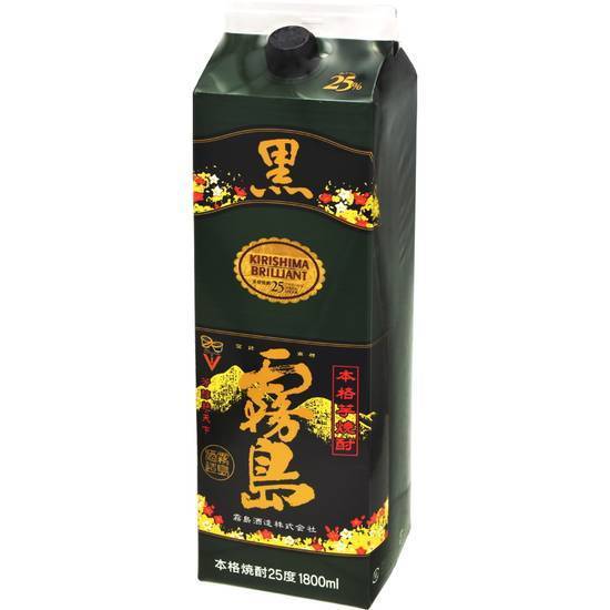 霧島酒造　黒霧島　25度　芋/1.8L