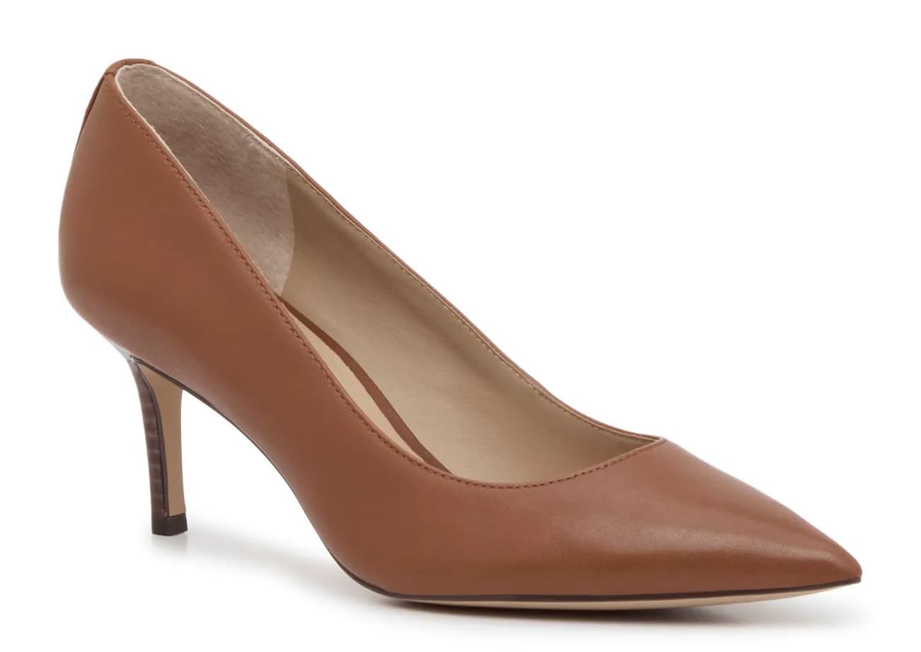 Lauren Ralph Lauren Lanette Pump (Polo Tan Brown Medium - 10)