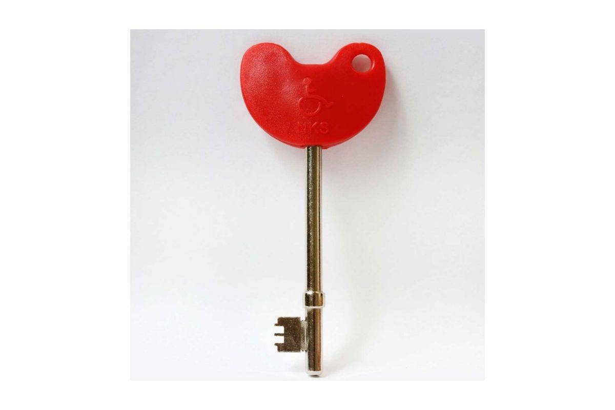 NRS Disabled Access Toilet Key