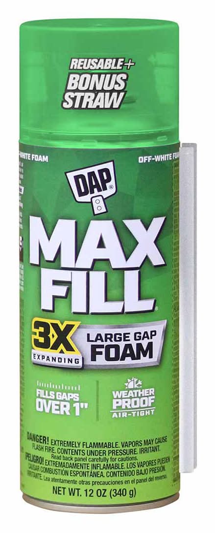 DAP Bright Craft Foam Spray, White (12 oz)
