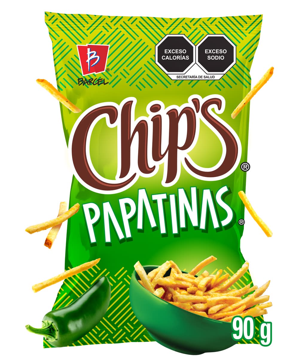 Barcel · Papatinas papas fritas en tiras, chilix (90 g)
