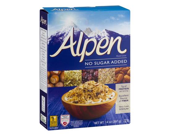 Alpen · No Sugar Added Very Low Sodium Muesli Cereal (14 oz)