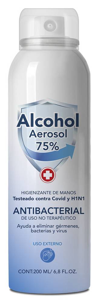 Alcohol aerosol 75%  (200 ml)