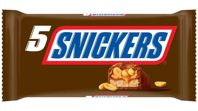 Snickers - Barres de chocolat, cacahuètes - caramel (5)