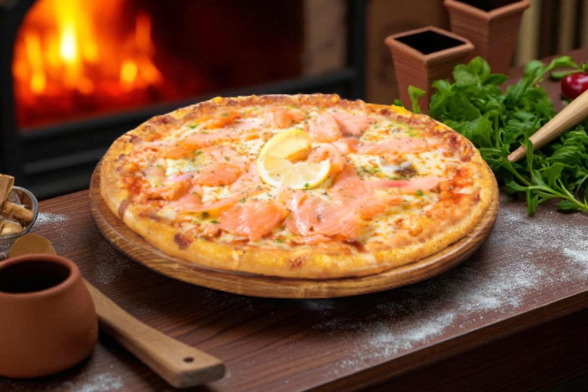 🍕 Pizza Saumon