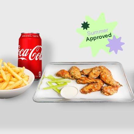 Jumbo Wings (10pc Bone-In Combo)