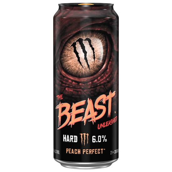 Monster the Beast Unleashed Peach Perfect Flavored Malt Beer (16 fl oz)