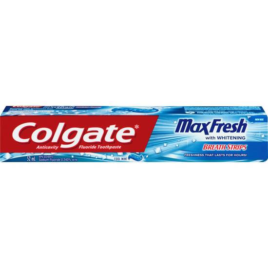 Colgate maxfresh dentifrice max frais à la menthe douce (52ml) - max fresh cool mint toothpaste soft (52 ml)