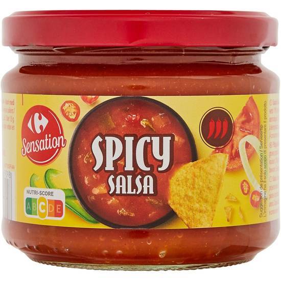 Carrefour Sensation - Sauce salsa épicée (315g)