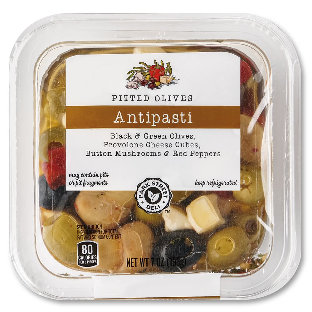 Park Street Deli Pitted Olives Antipasti (7 oz)