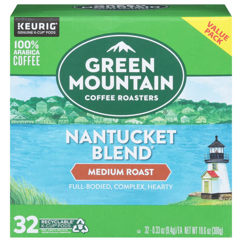 Green Mountain Coffee Roasters Nantucket Blend Medium Roast Coffee (10.56 oz)