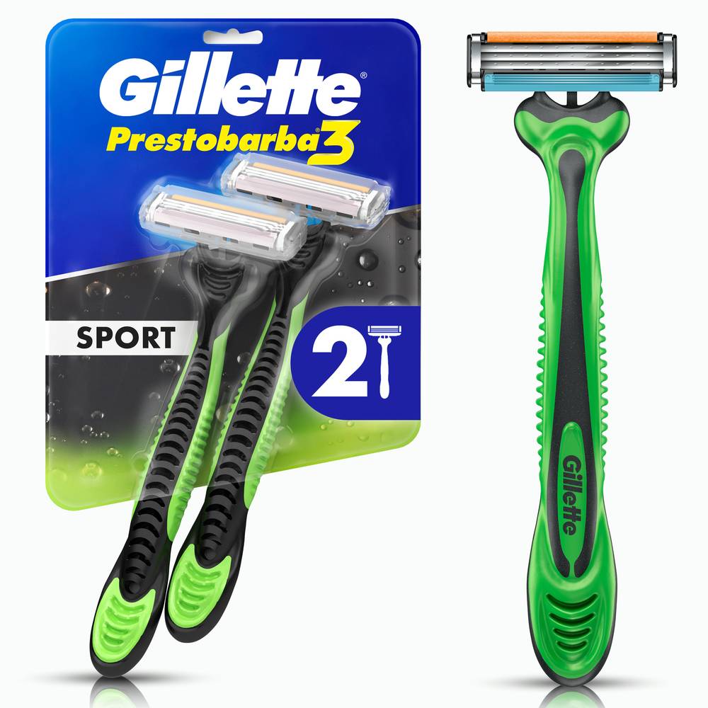 Gillette máquina de afeitar (2 unidades)