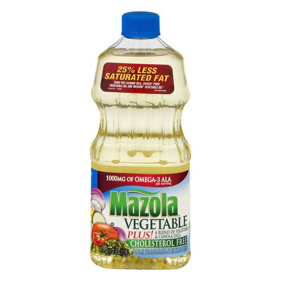 Mazola Cholesterol Free Vegetable Plus Canola Oil Blend