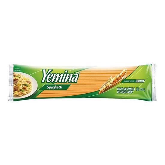 Yemina pasta spaghetti (bolsa 200 g)