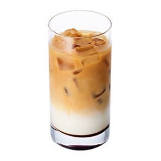アイス黒蜜カフェオーレ ～沖縄産黒蜜使用～ Iced Brown Sugar Syrup Café Au Lait  ~Brown Sugar Syrup from Okinawa~
