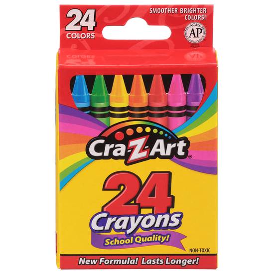 Cra-Z-Art Non-Toxic Crayons (24 ct)