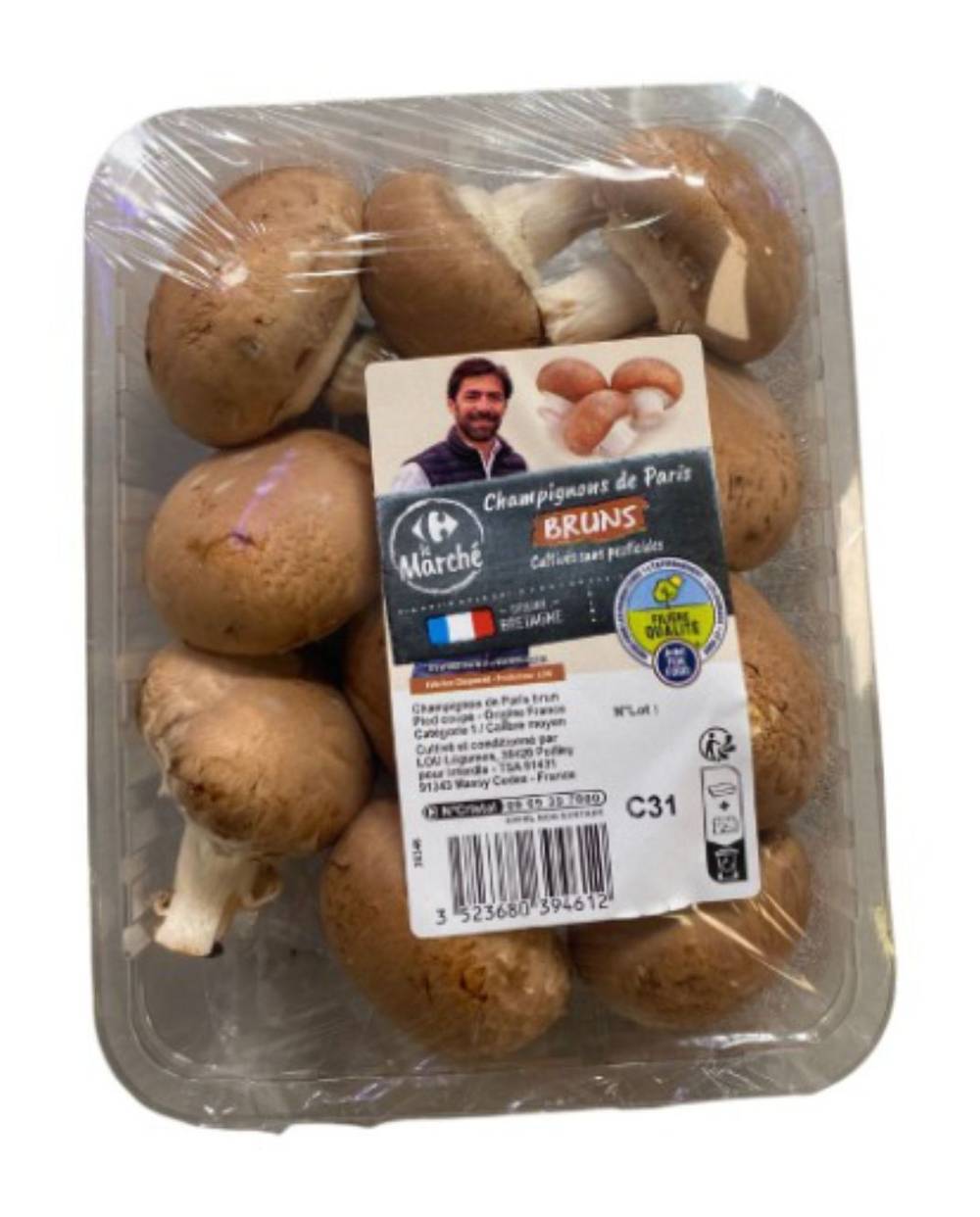 Carrefour Le Marché - Champignons bruns agroécologie (200g)