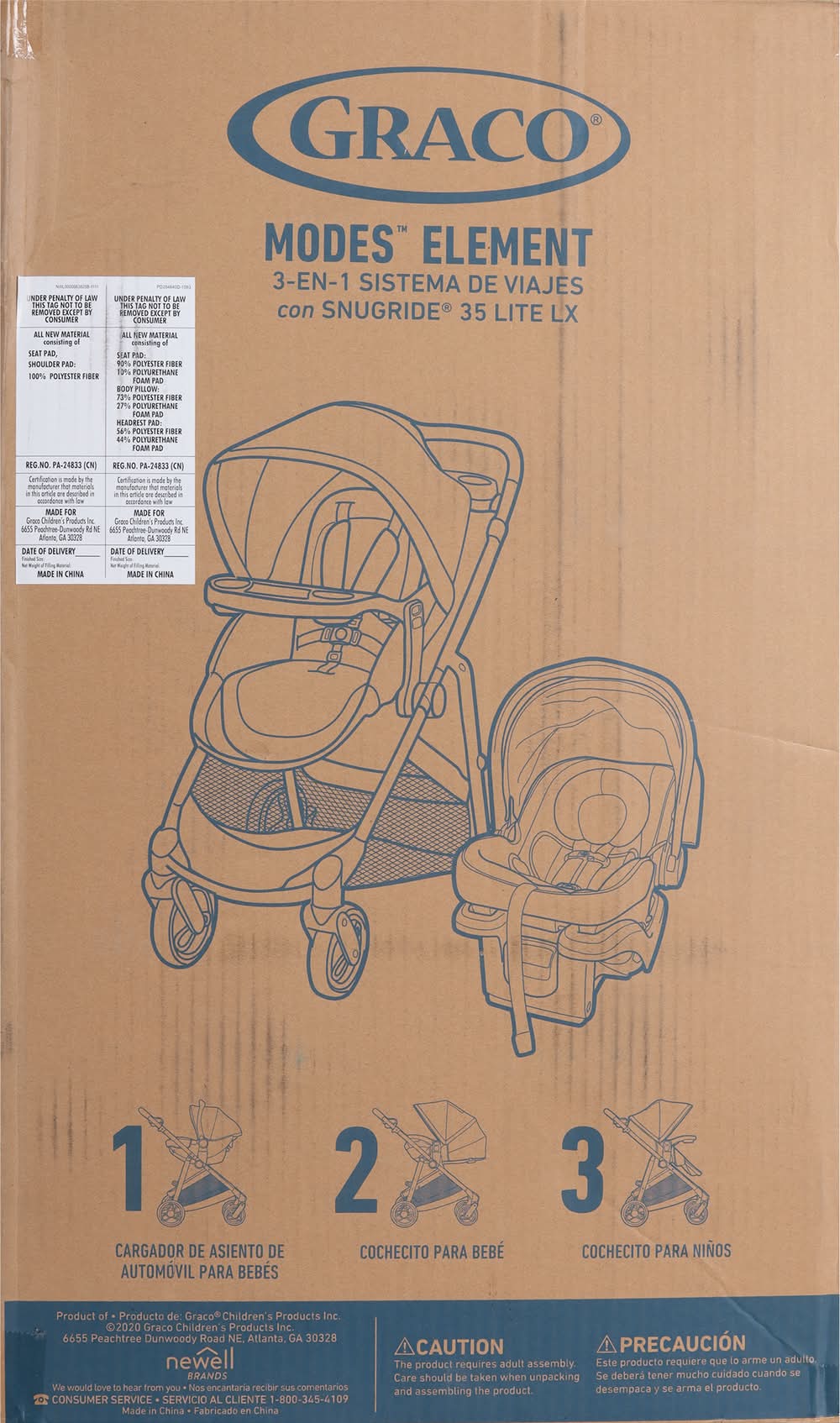 wonderfold w4 quad stroller wagon WonderFold VW4 Volkswagen Stroller Wagon Bondi Blue main image 1