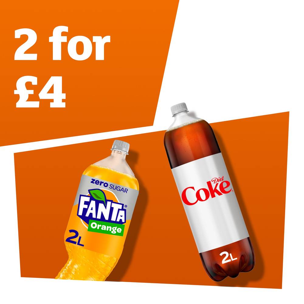 Soft Drinks 2 for £4.00