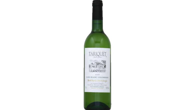 Domaine Tariquet IGP Côtes de Gascogne, Classic, blanc La bouteille de 75cl