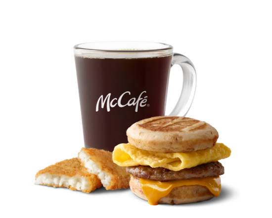 Sausage, Egg and Cheese McGriddles® Meal