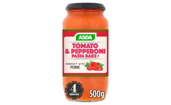 Asda Tomato & Pepperoni Pasta Bake 500g