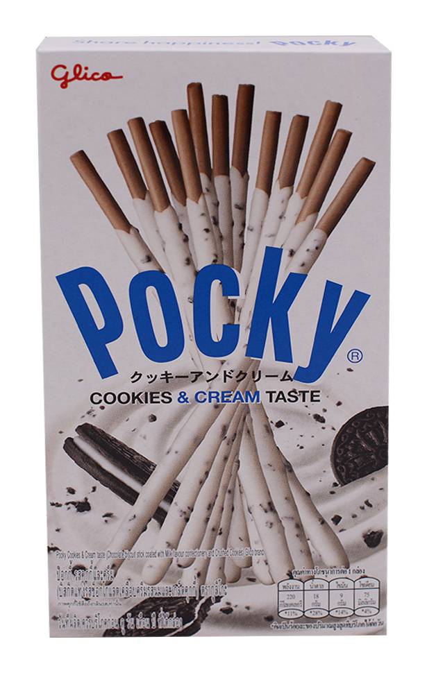 Glico Pocky Sticks Cookies & Cream (45g)
