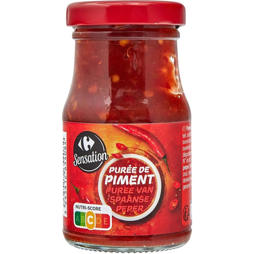 Purée de piment CARREFOUR SENSATION - le pot de 100g