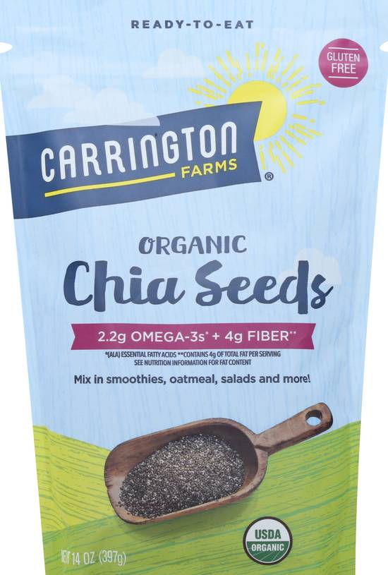 Carrington Farms Gluten Free Organic Chia Seeds