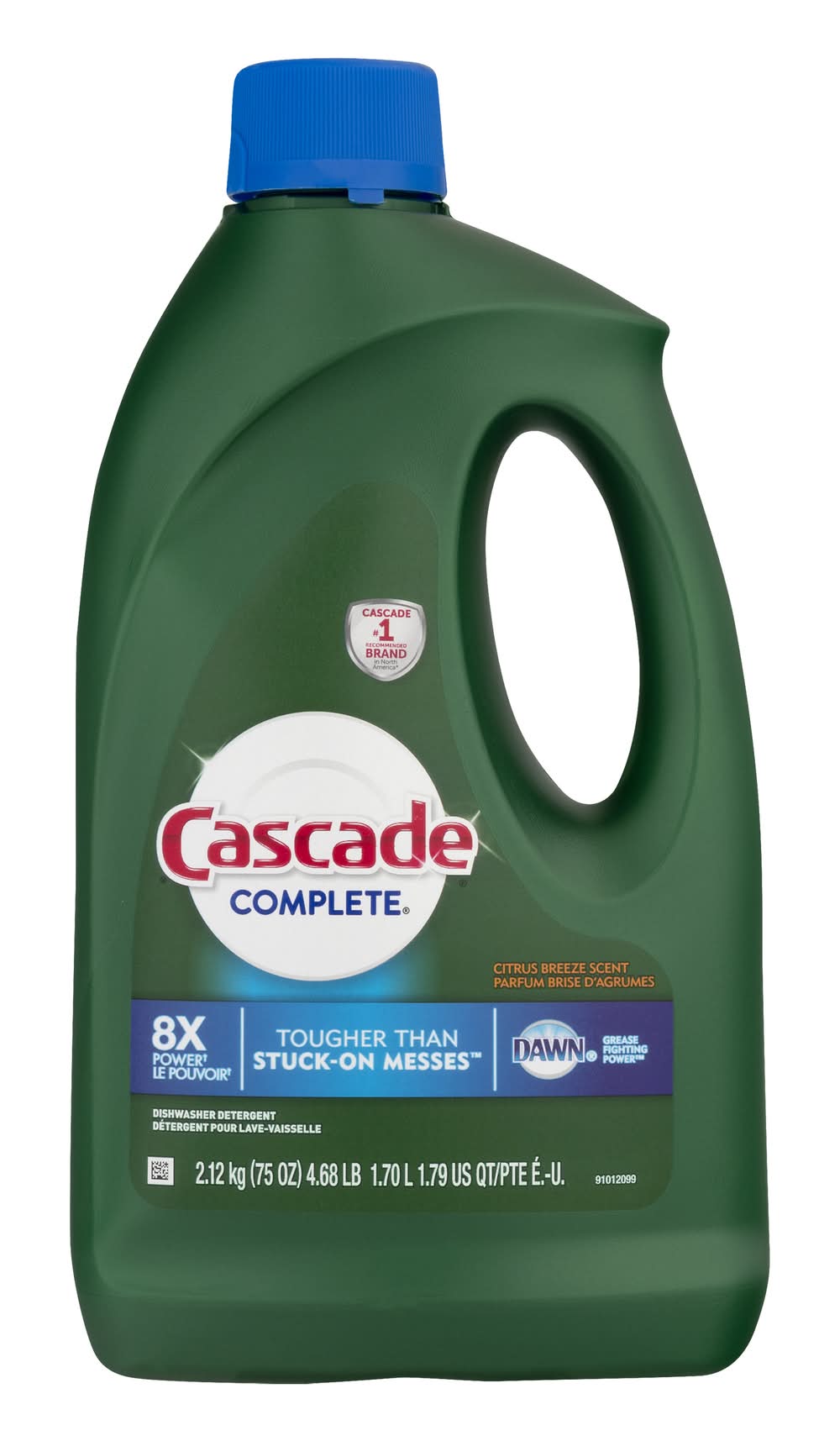 Cascade Powers Away Dishwasher Detergent Liquid, Citrus Breeze (2.2 kg)