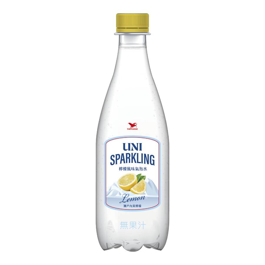 UNI SPARKLING檸檬風味氣泡水PET500ml <500ml毫升 x 1 x 1BOTTLE瓶>